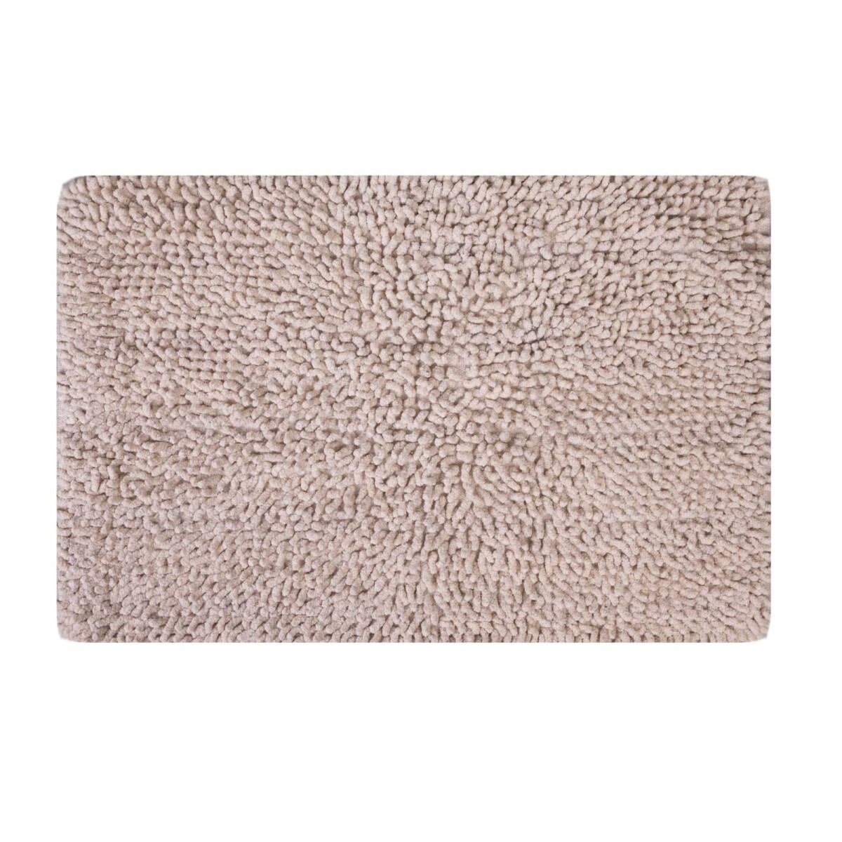 LOOP - ALGODON NATURAL-BEIGE ALFOMBRA DE BAÑO BEIGE 