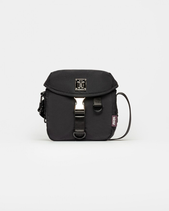 Bandolera Sunrise gang en nylon Negro