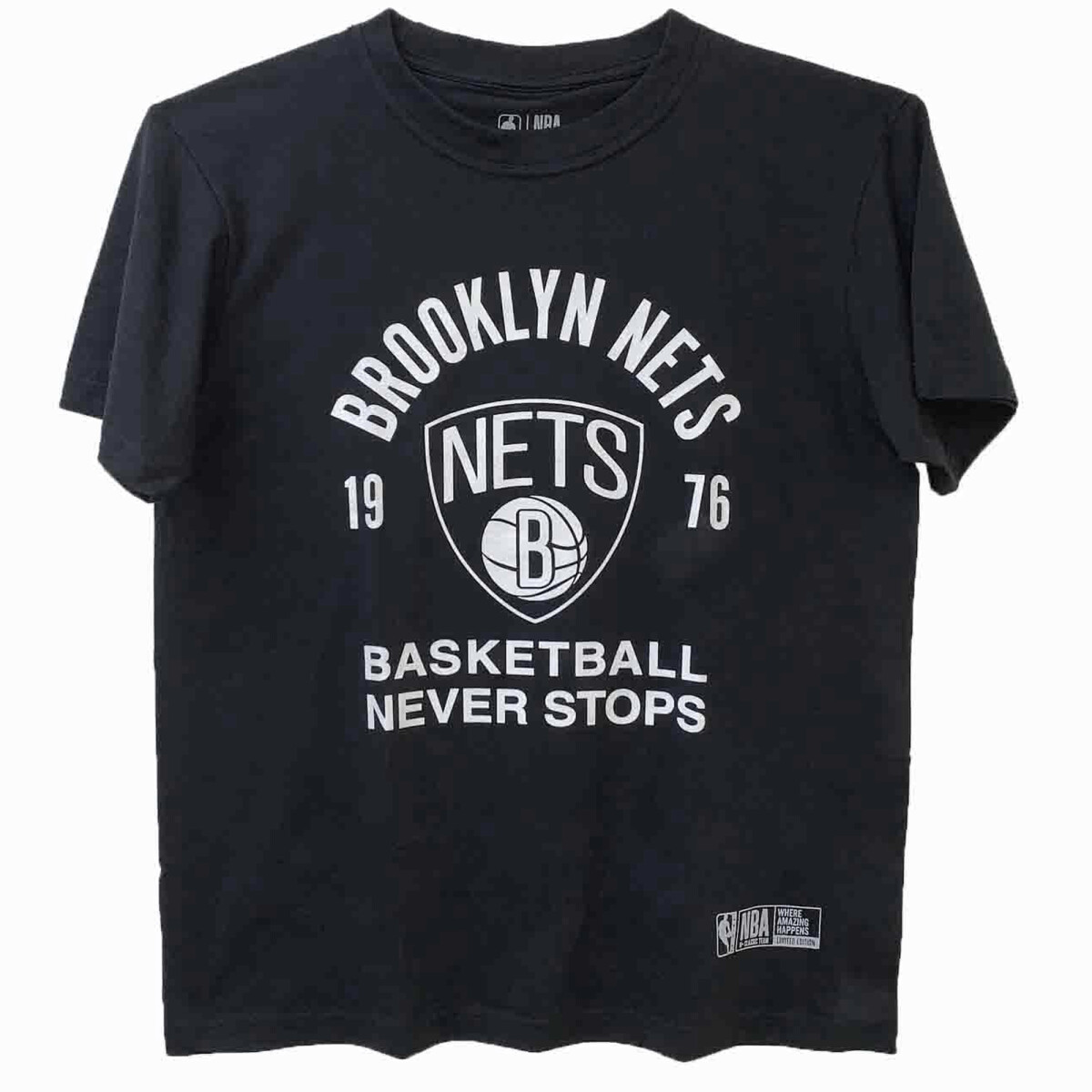 Remera Brooklyn Nets North Sails N+ - Negro 