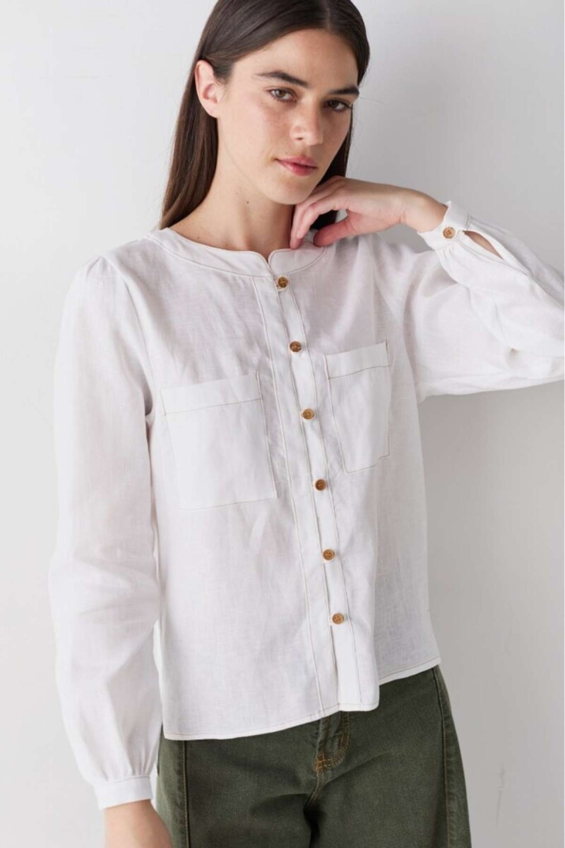Blusa Hockey - Blanco 