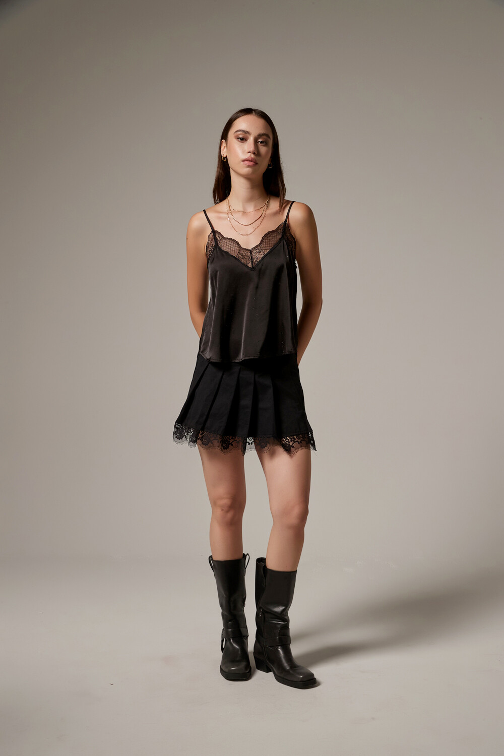Tops Junita Negro