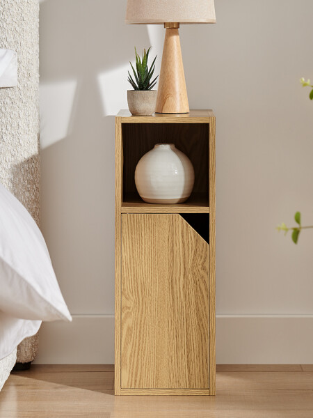 ESTANTERIA CON PUERTA MADERA