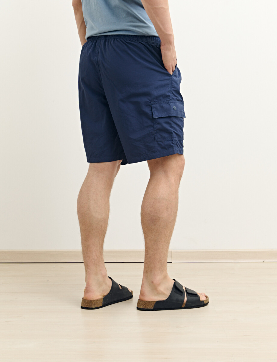 450402 SHORT HARRINGTON LABEL Azul Oscuro