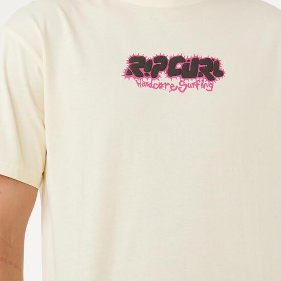Remera Rip Curl Raw Energy Bubble Tee Amarillo