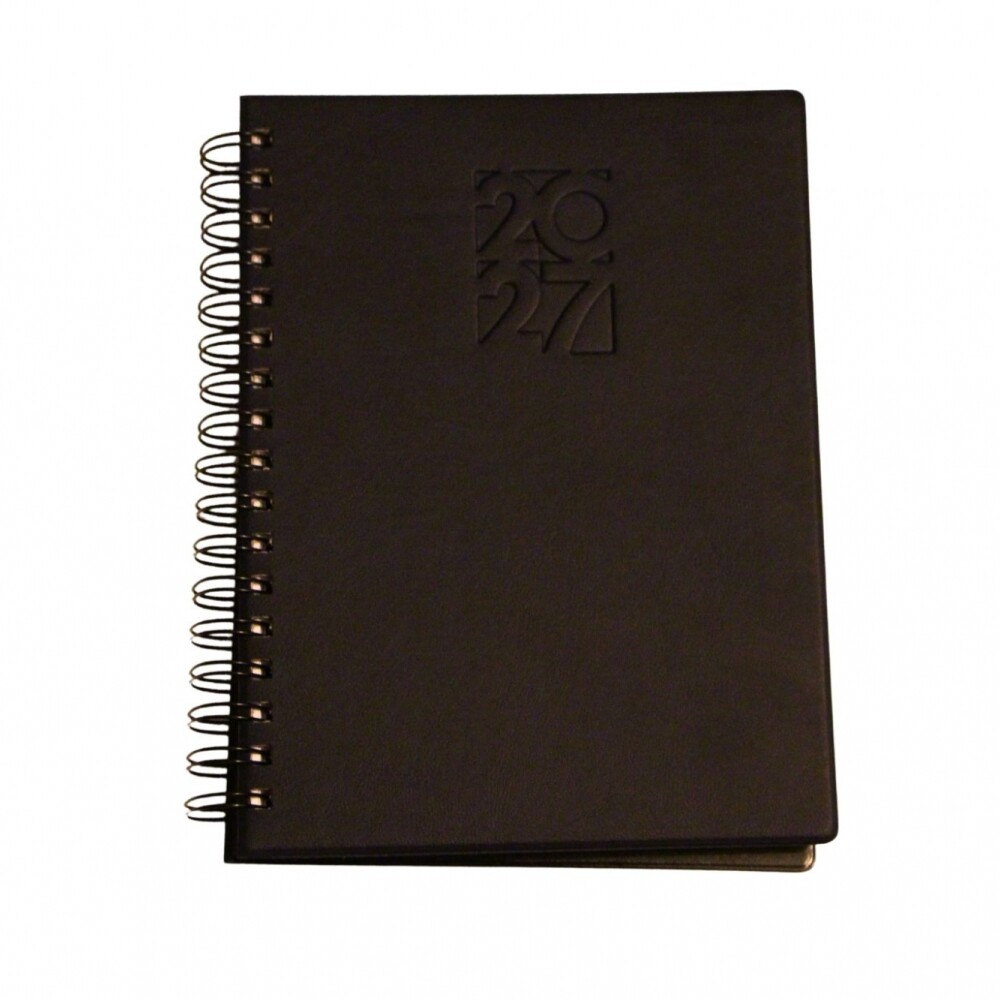 AGENDA ABEZETA 269 SETTIMANALE CON RULO TAPA NEGRO