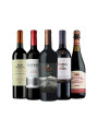 Pack Bacán Entre Sabores x5 vinos Sinfonía de Sabores Pack Bacán Entre Sabores x5 vinos Sinfonía de Sabores