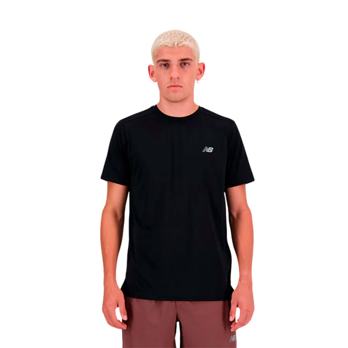 Remera de Hombre New Balance Sport Essentials T New Balance - Negro 