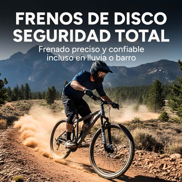 Bicicleta Jook Montaña Rod 29 Freno Disco 21 Velocid Shimano Gris 1