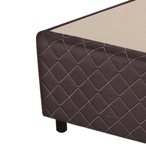 Box Smart 2 Plazas 138x188x38 Marrón