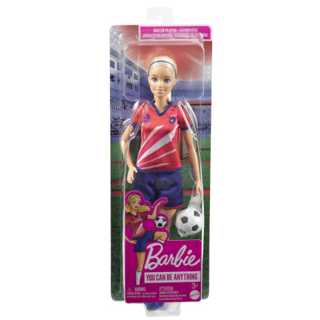 Muñeca Barbie Profesiones Futbolista