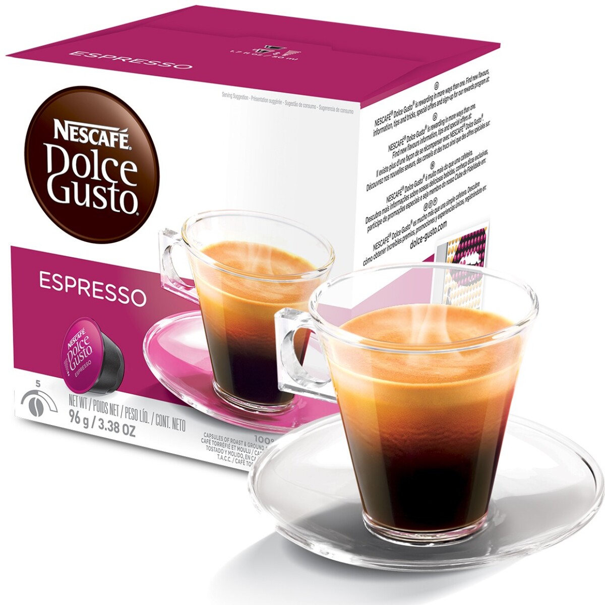 Cápsulas Dolce Gusto Nescafe Espresso - 001 — Universo Binario