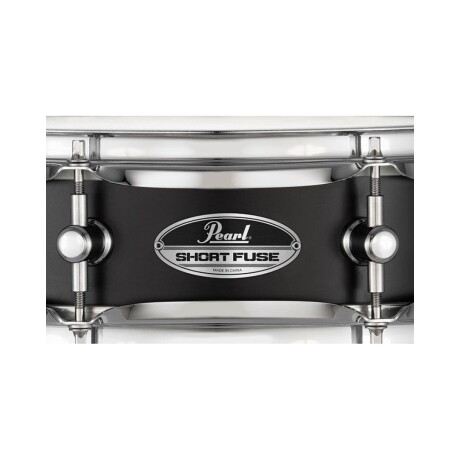 Redoblante Pearl Short Fuse Sfs1335b Black Piccolo 13x3.5 Redoblante Pearl Short Fuse Sfs1335b Black Piccolo 13x3.5