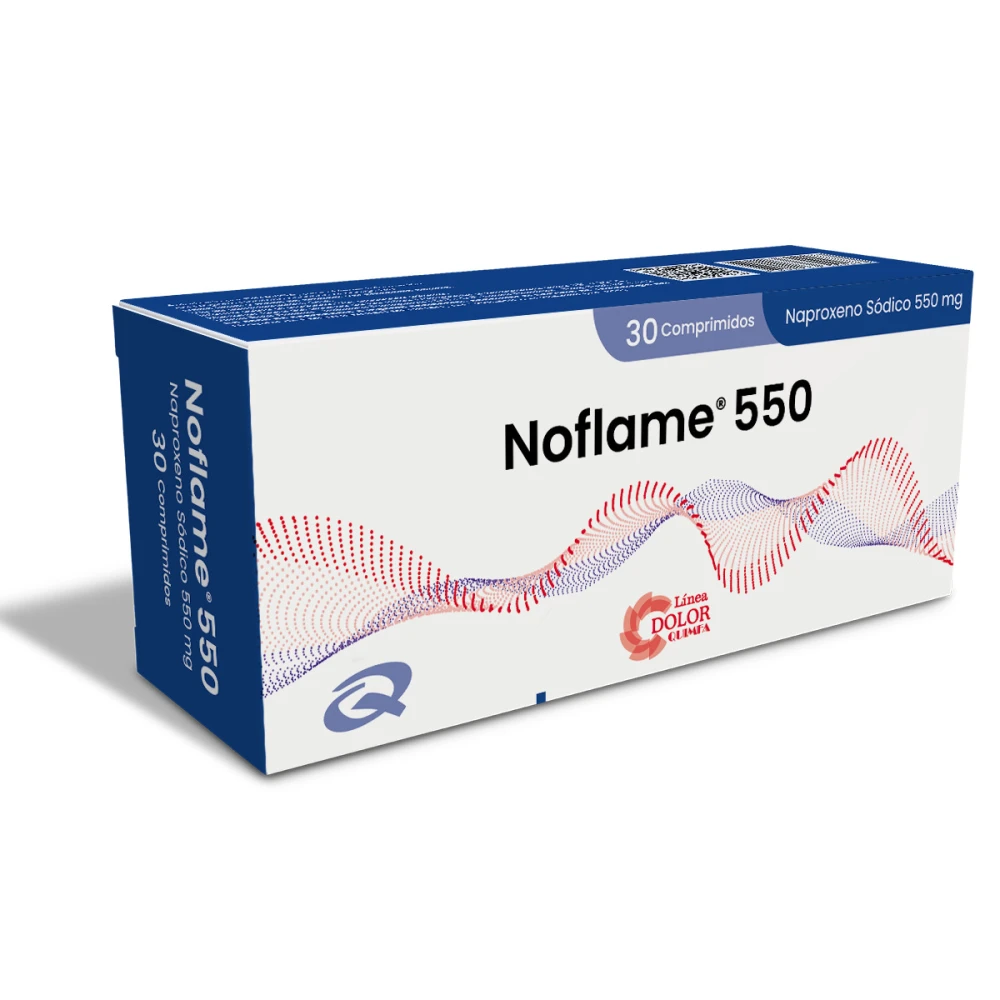 NOFLAME 550 MG CJ X 30 COMPR