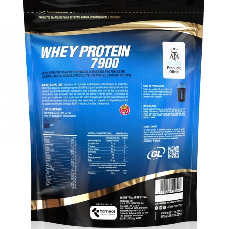 Gentech Suplemento En Polvo Whey Protein 1 kg Chocolate