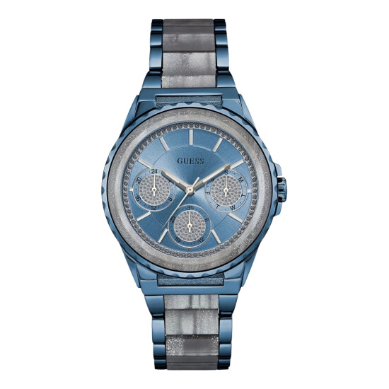 Reloj GUESS TWILIGHT Acetato Azul Esfera 40mm 0