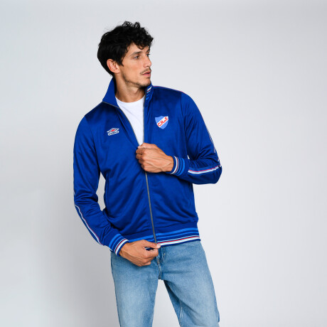 CAMPERA MONOGRAM CNdeF Nacional Hombre Azul Marino