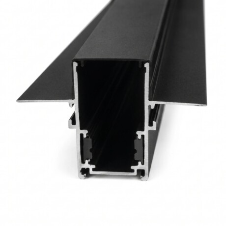 RIEL MAGNETICO PARA EMBUTIR 1M Riel Magnético G2 Embutir 1 Metro Negro