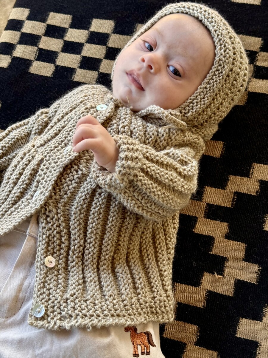 Saco New Born - Beige 