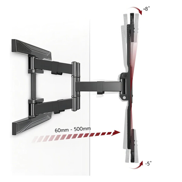 Soporte Para Tv 55''-85'' Con Brazo Móvil SOPORTE TV MOVIL CON BRAZO 55/85 P65