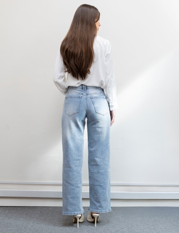 Jean Midrise Wide Leg JEAN CLARO