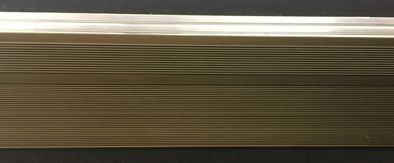 REDUCTOR ALUMINIO NP PERFIL REDUCTOR ALUMINIO HUMO NP1257RT