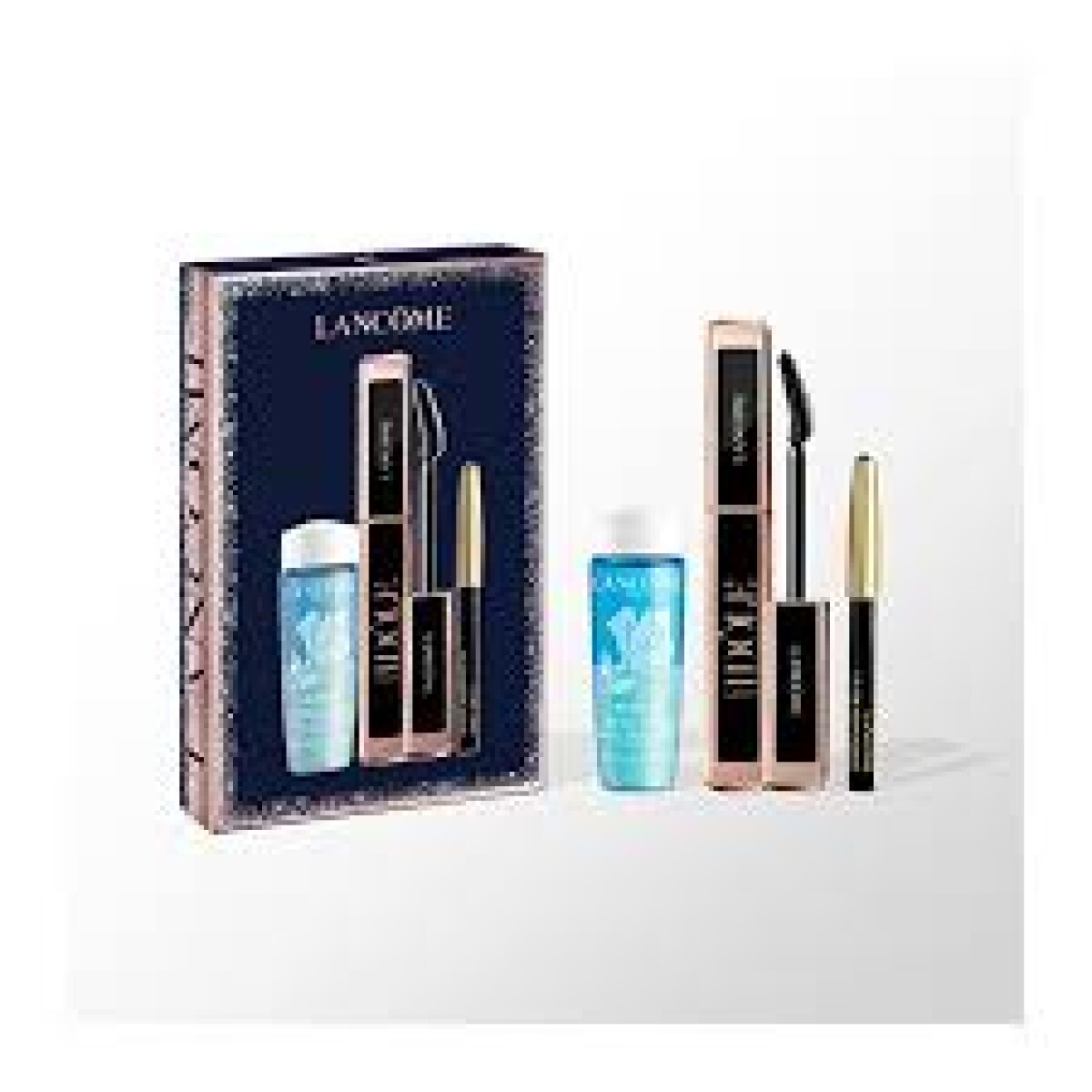 Set de maquillaje+Lash Idôle + Mini lápiz de ojos +Bi-Facil 30ML 