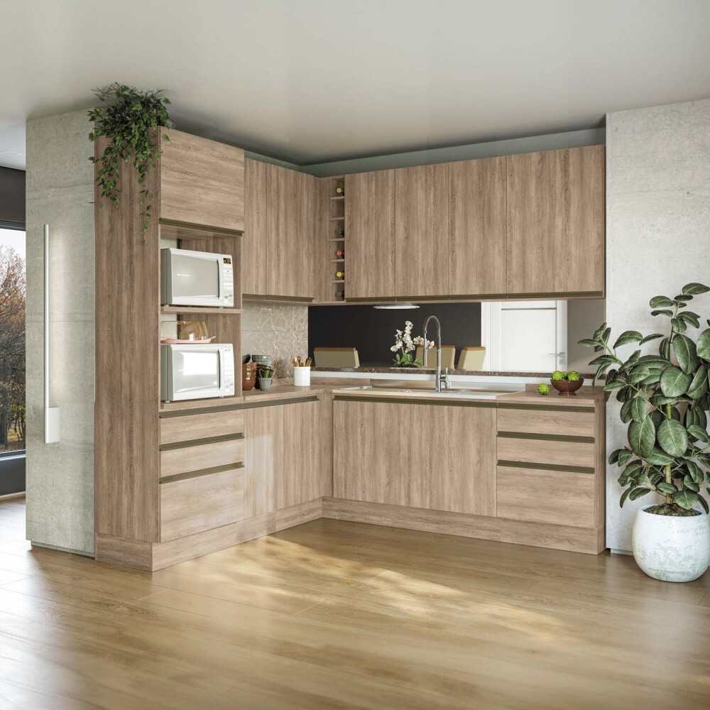 BAJO MESADA 40 CM MDP NATURAL-BEIGE BOSTON