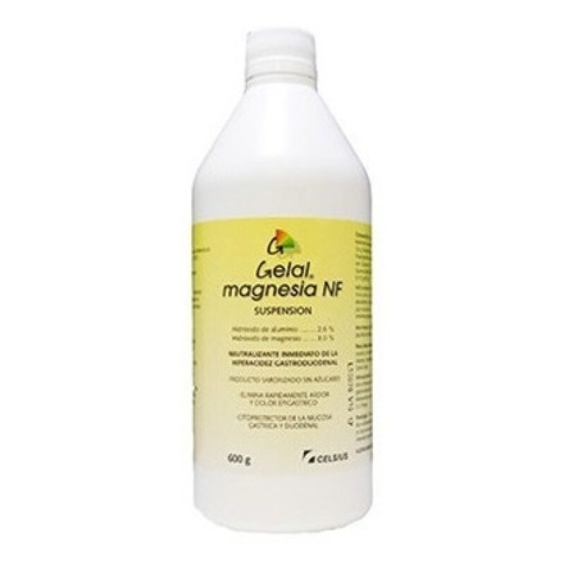 Gelal Magnesia Nf 600 Ml. Gelal Magnesia Nf 600 Ml.