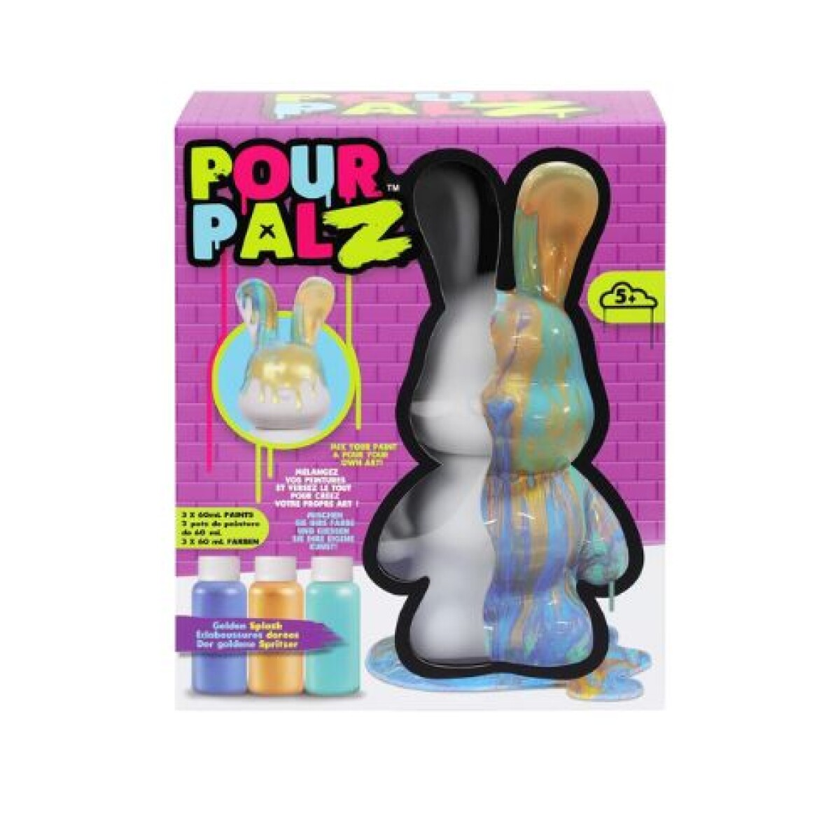 Pour Palz Conejo Colores Surtidos 