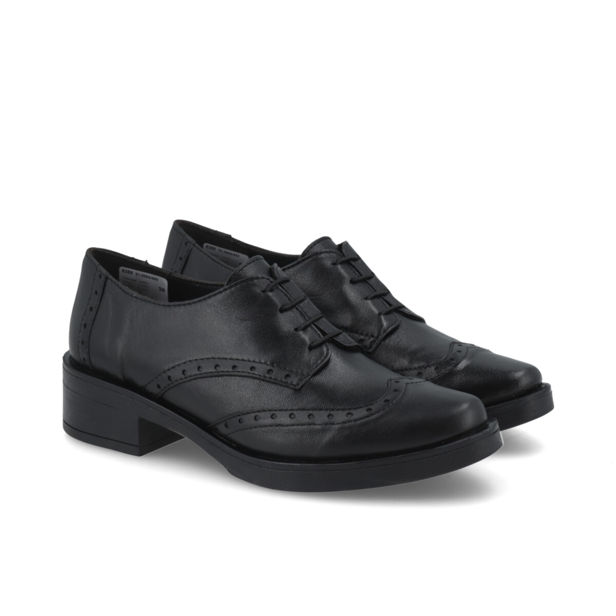 ZAPATO VENET - CUERO ÁGATA - NEGRO 