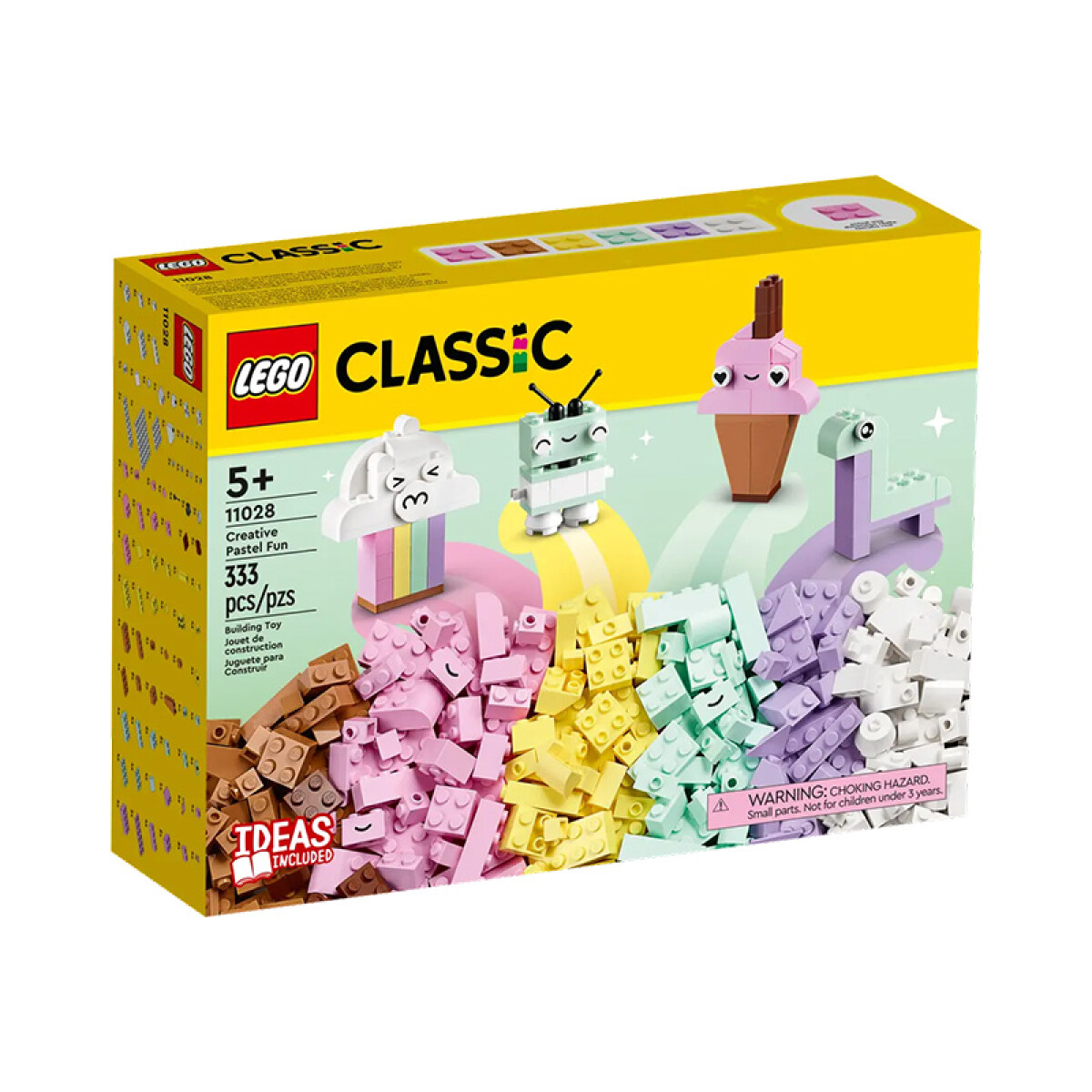 Lego Diversión Creativa Pastel 333 Piezas +5 - Classic 