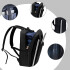 Mochila Porta Notebook Laptop C/puerto Usb Impermeable Variante Color Azul