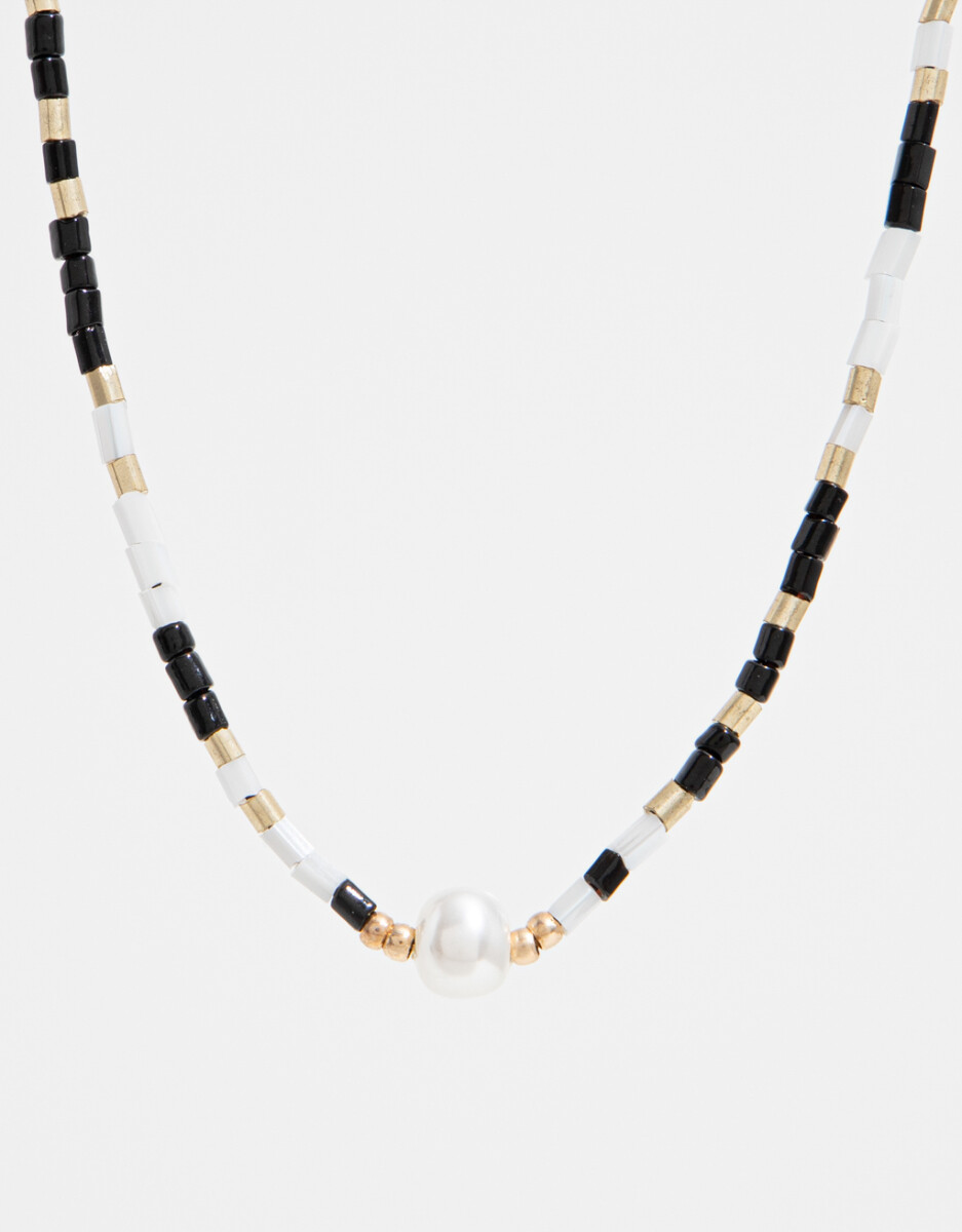 Collar Con Beads 