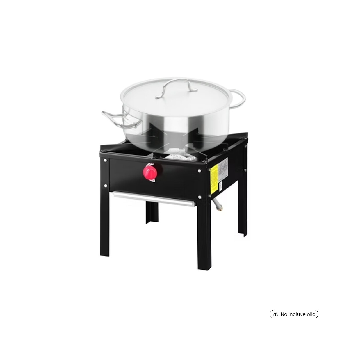 Anafe a Gas de una Hornalla con Termocupla 