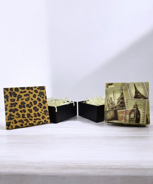 Caja laminada 04 - 12x12x6 cm SURTIDO FANTASIA