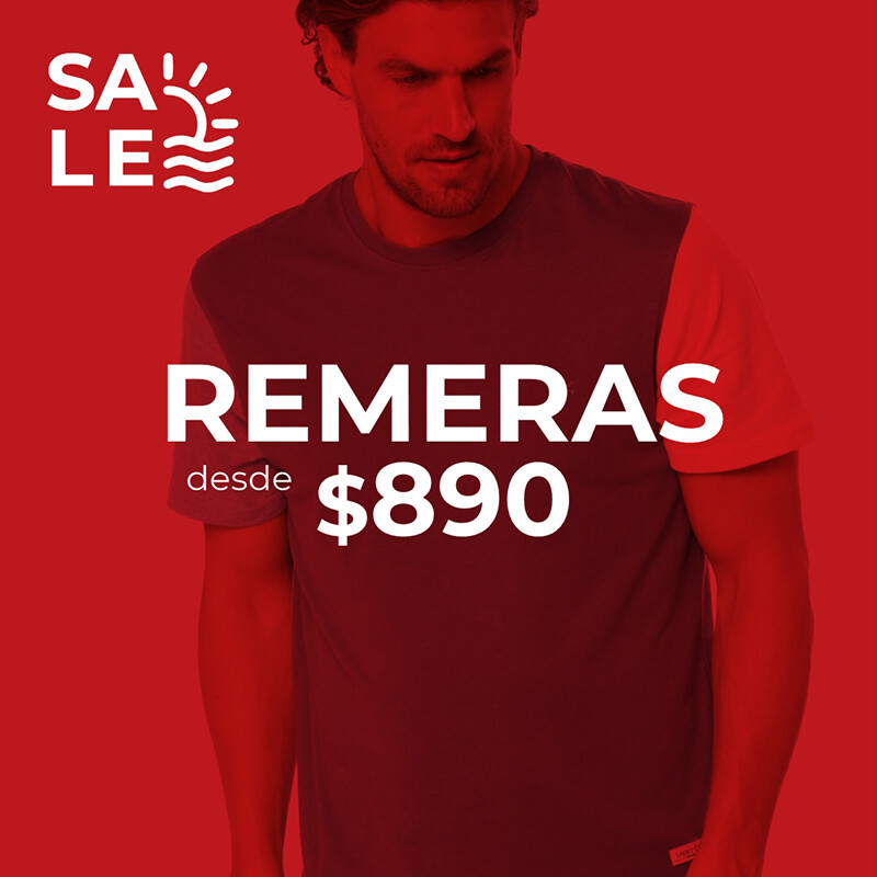REMERAS EN SALE