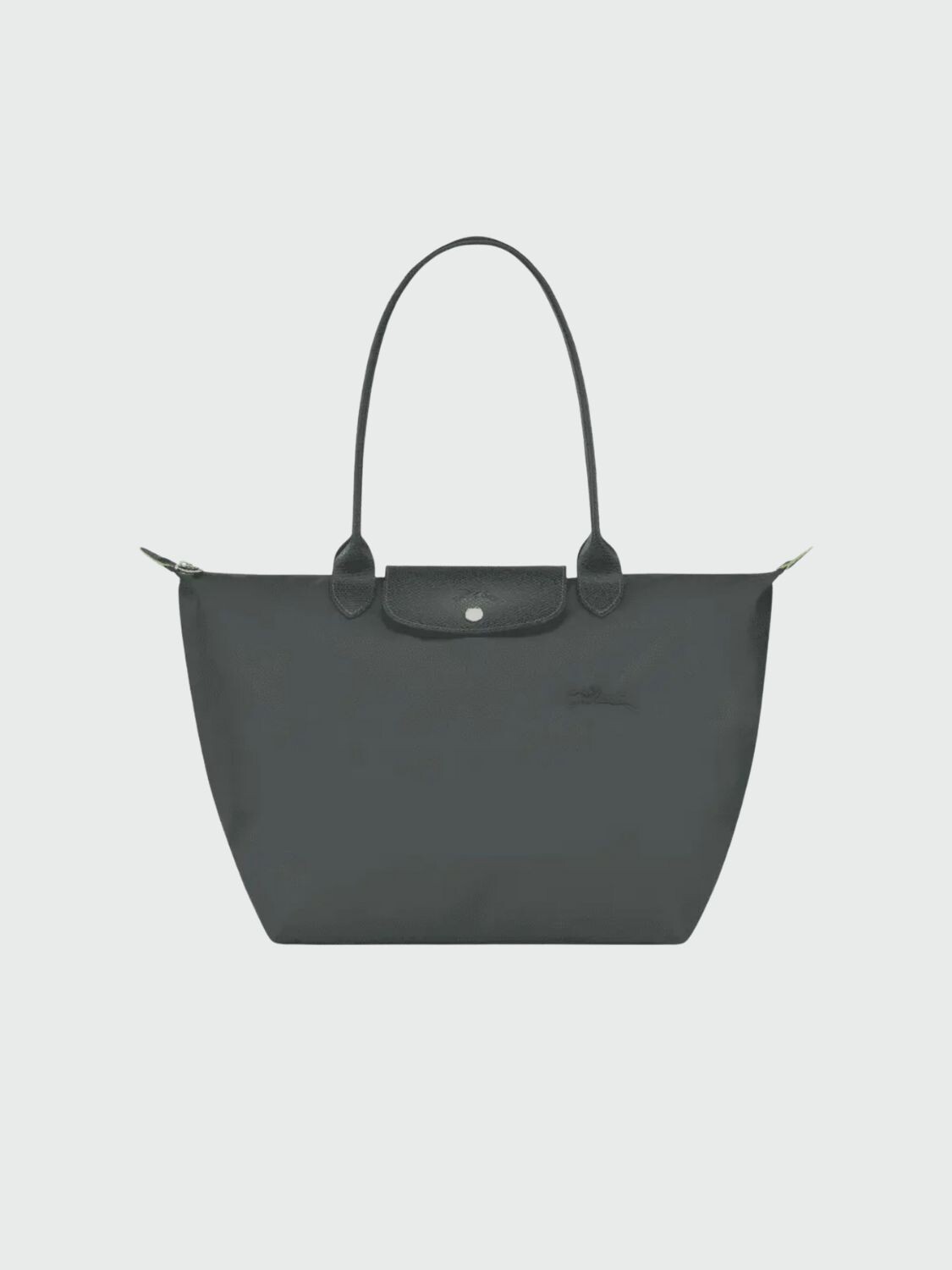 LONGCHAMP - Shoulder Bag Le Pliage Green L Gris