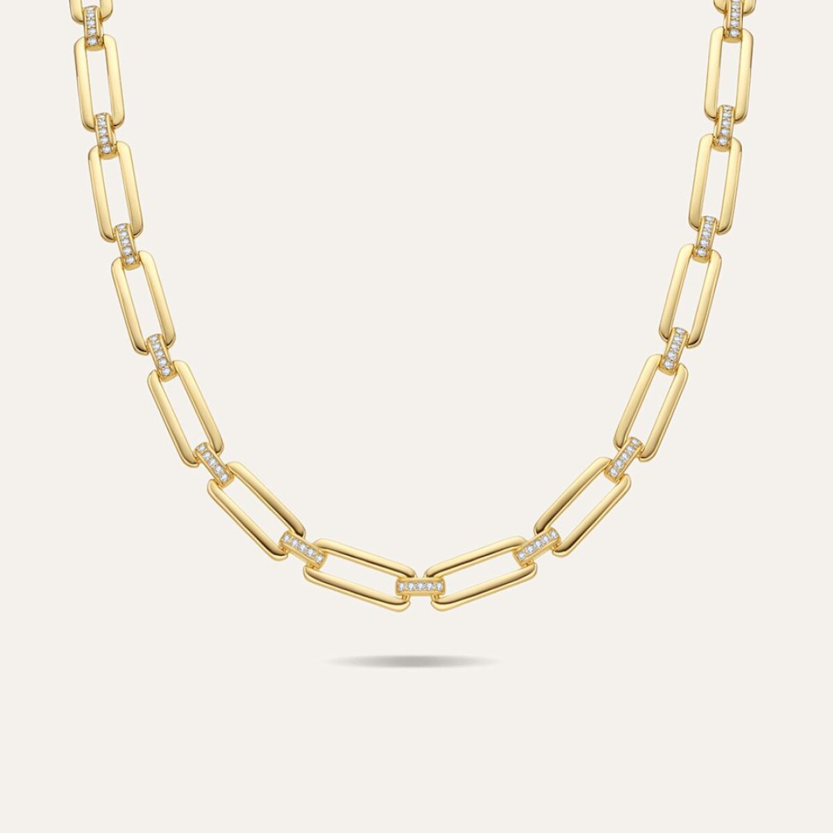 Collar Lover - Plata y Baño de Oro 