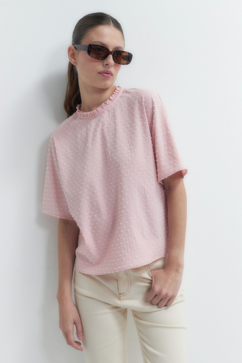 Blusa fantasía - rosa 