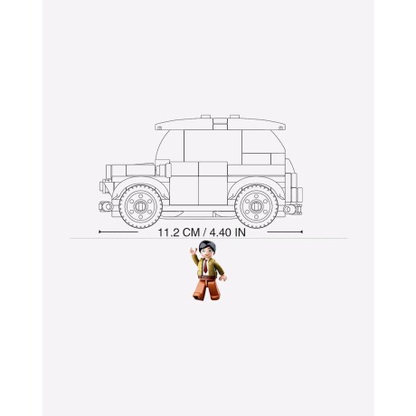 Juego Bloques de Construcción Sluban Mini Coche 001