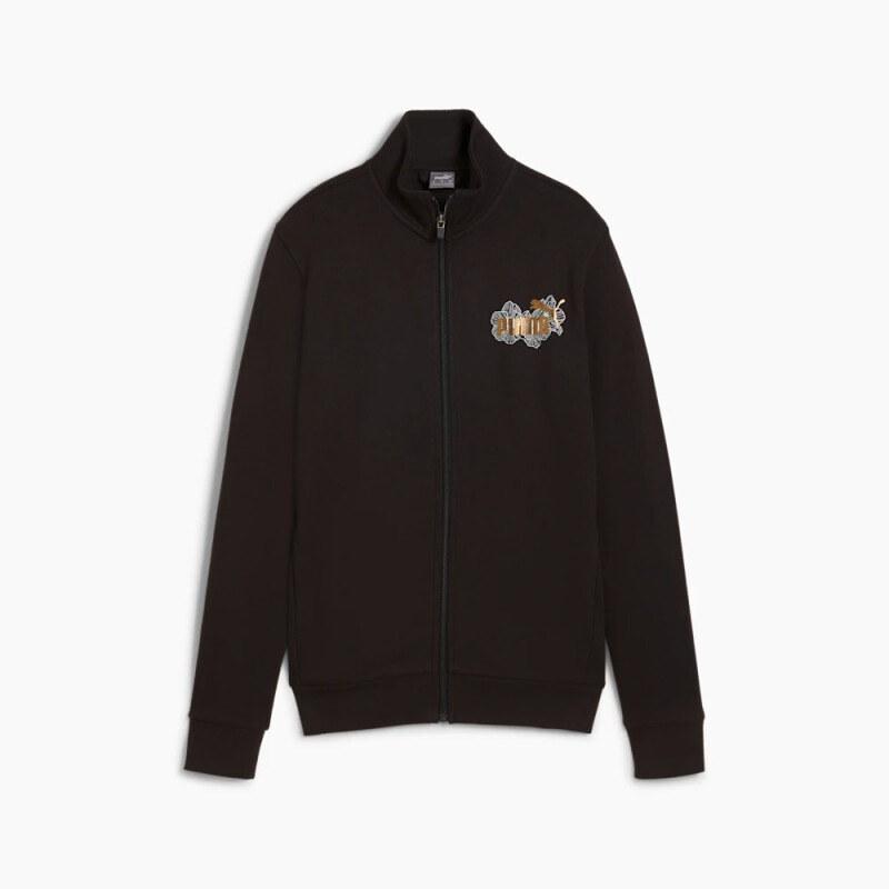 ESS+ CLASS ACT TRACK JKT TR Negro