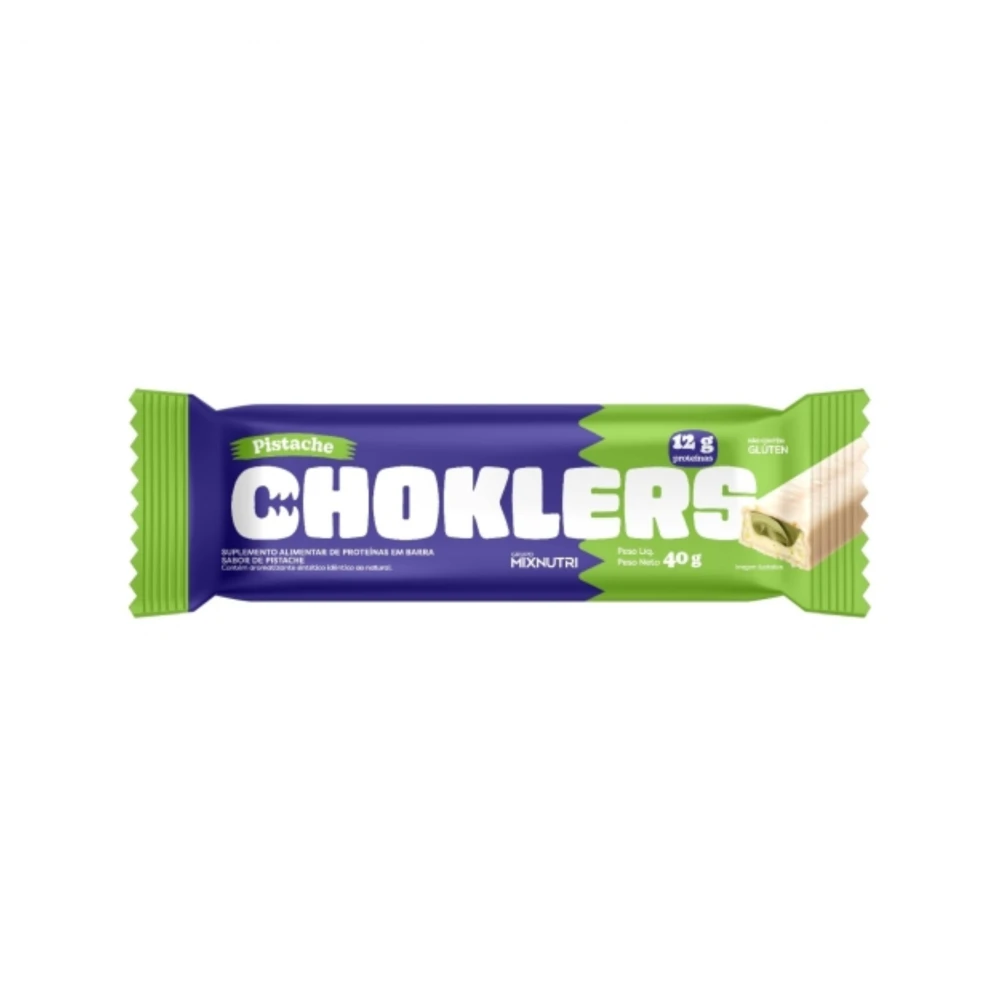 CHOKLERS BARRA CHOCOLATE PISTACHO 40 GR.