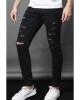 Pantalon Slim Gabardina Negro