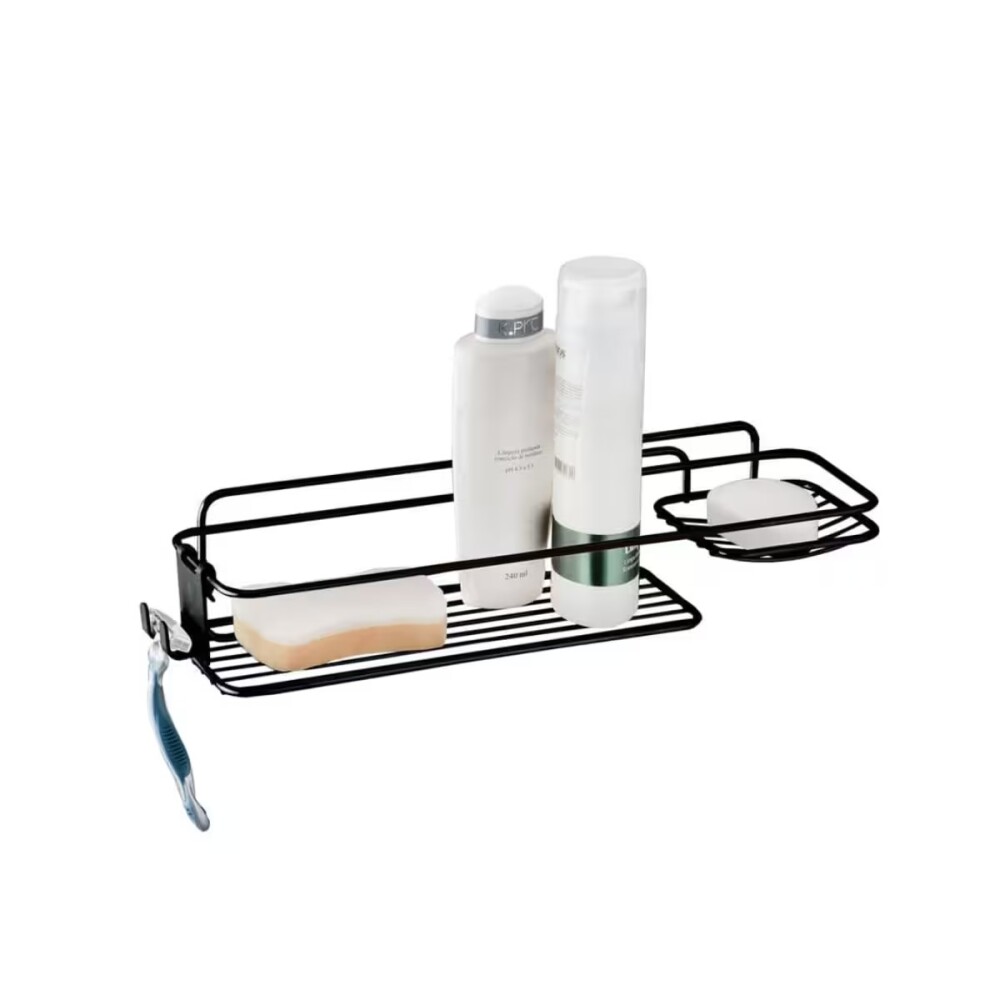 ORGANIZADOR DE BAÑO PARA PARED CON GANCHO Organizador De Baño Para Pared Con Gancho