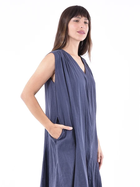 VESTIDO MIA AZUL OSCURO