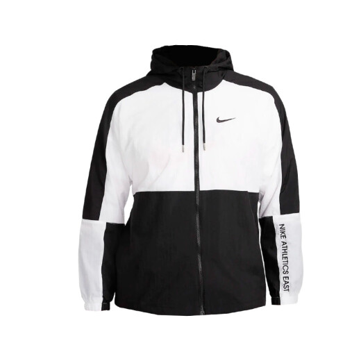 Campera Nike Moda Hombre Jkt Hd Wvn Cb Nkae Black/White S/C