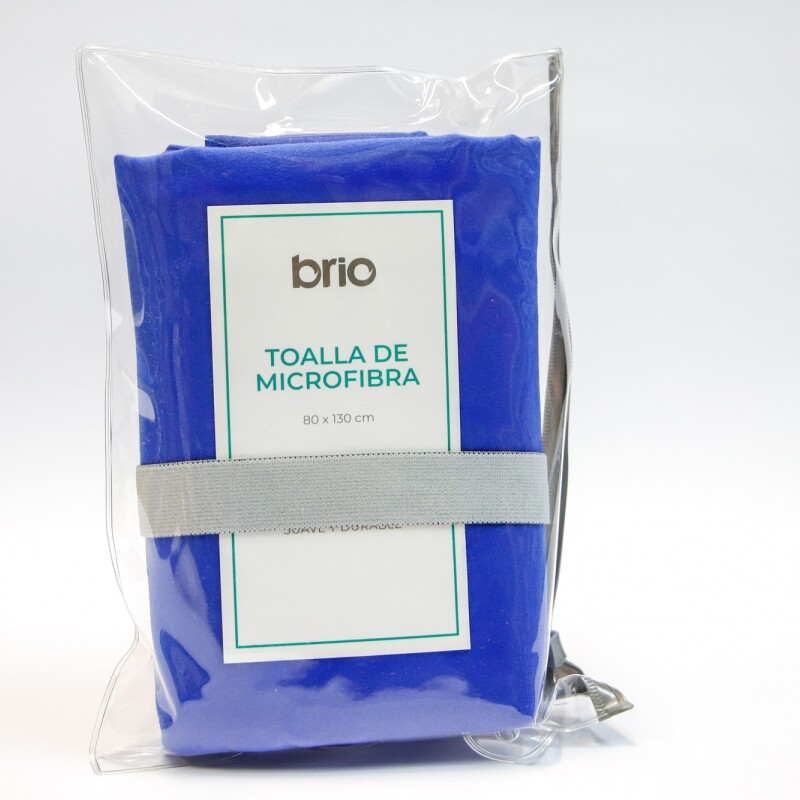 Toalla de Microfibra Azul