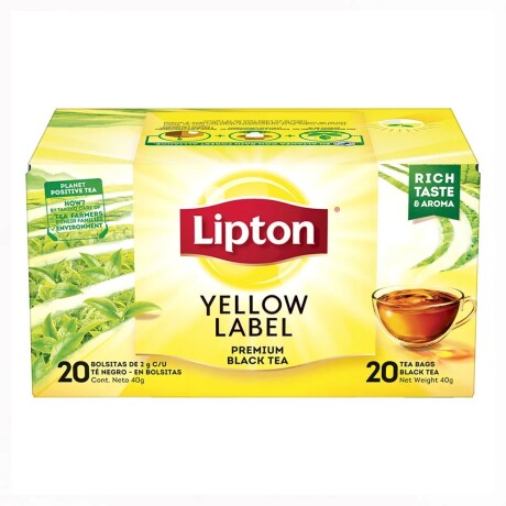 LIPTON TE YELLOW LABEL 20 SOBRES 001