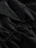 LS RUFFLE COLLAR TOP TRUE BLACK