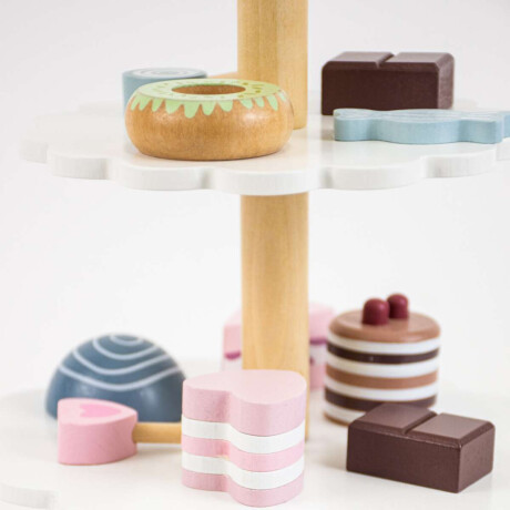 Juego En Madera Cupcakes